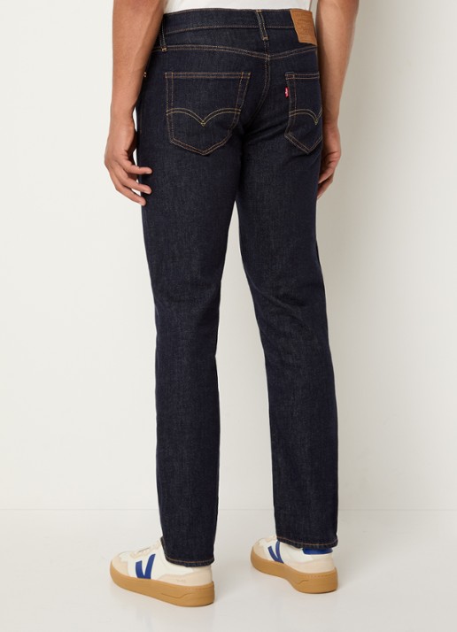 Levi's 511 slim fit jeans met donkere wassing - achterkant 3 indigo