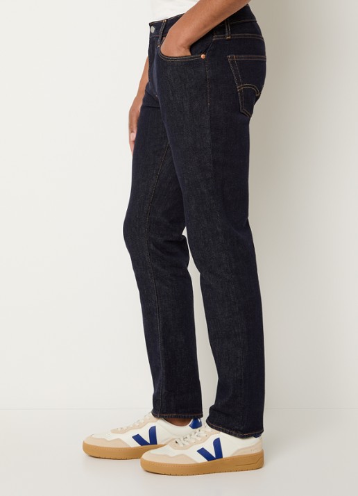Levi's 511 slim fit jeans met donkere wassing - detail 2 indigo