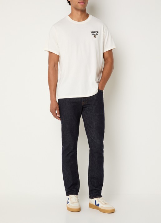 Levi's 511 slim fit jeans met donkere wassing - voorkant 5 indigo