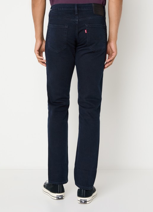 Levi's 511 slim fit jeans met donkere wassing - achterkant indigo