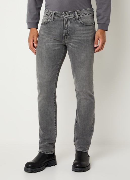 Levi's 511 slim fit jeans met gekleurde wassing