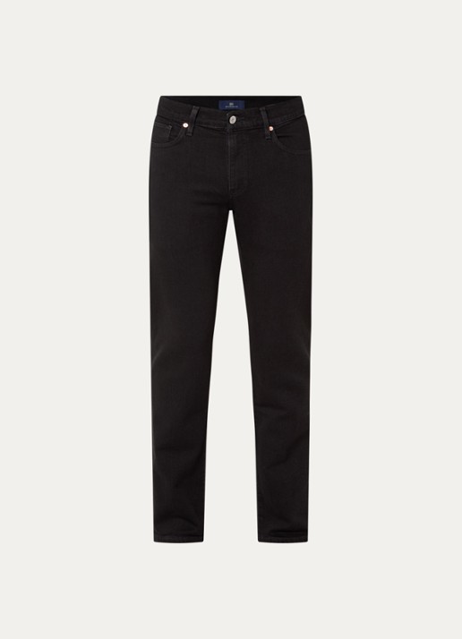 Levi's 511 slim fit jeans met gekleurde wassing - voorkant 4 zwart