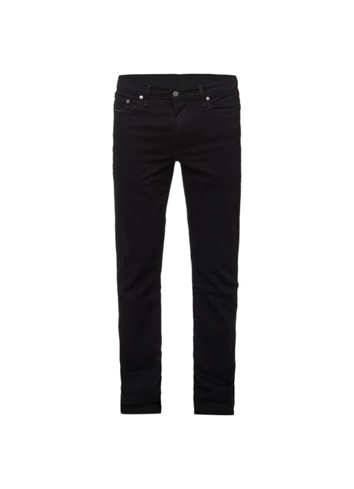 Levi's 511 slim fit jeans met stretch - voorkant 2 zwart