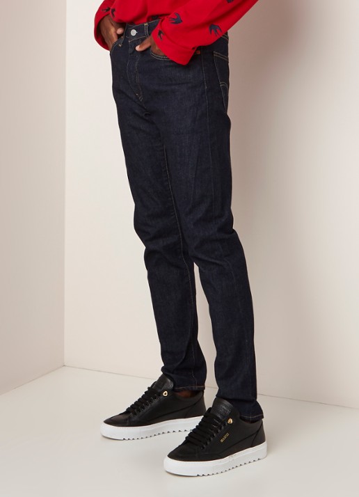 Levi's 512 high rise slim fit jeans - detail 2 indigo