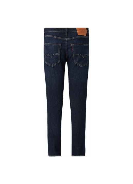 Levi's 512 slim fit jeans met donkere wassing - achterkant indigo