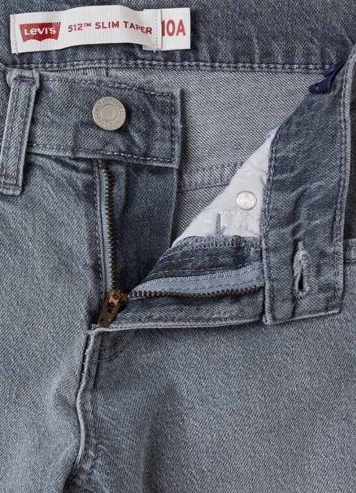Levi's 512 slim fit jeans - detail 3 middengrijs