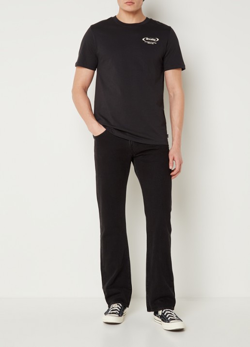 Levi's 517 Bootcut jeans met gekleurde wassing - voorkant 5 zwart