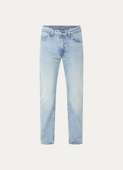 Levi's 518 slim fit jeans met lichte wassing - voorkant 4 indigo