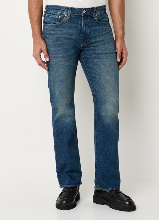 Levi's 527 slim fit jeans met donkere wassing