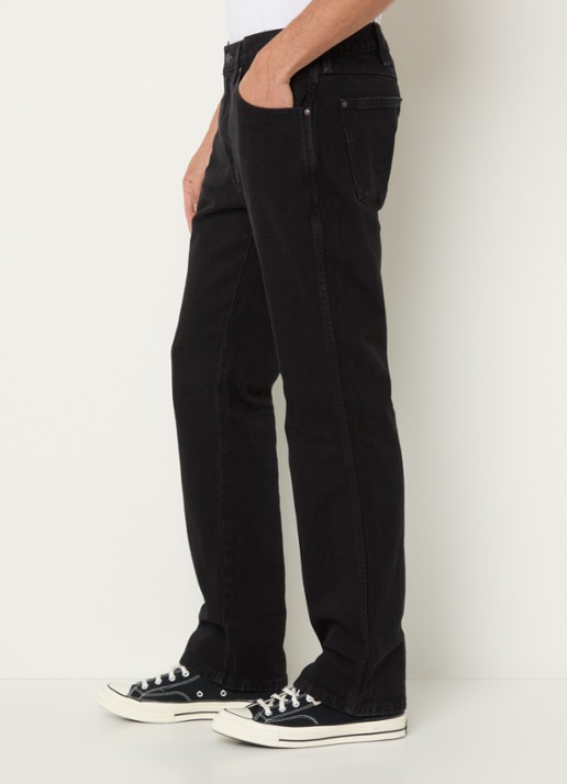 Levi's 537 straight fit jeans met gekleurde wassing - detail 5 zwart
