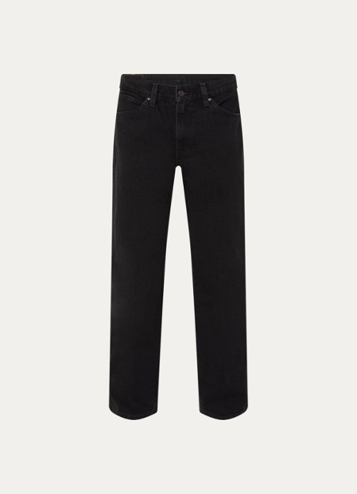 Levi's 537 straight fit jeans met gekleurde wassing - voorkant 2 zwart