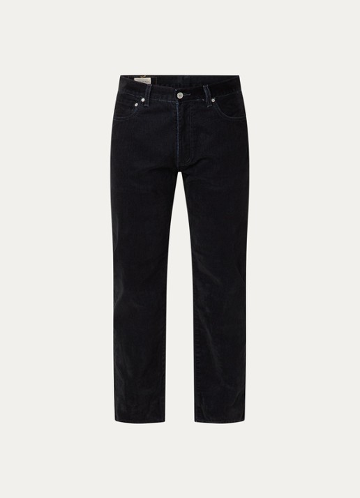 Levi's 555 straight leg jeans met gekleurde wassing - voorkant 3 indigo