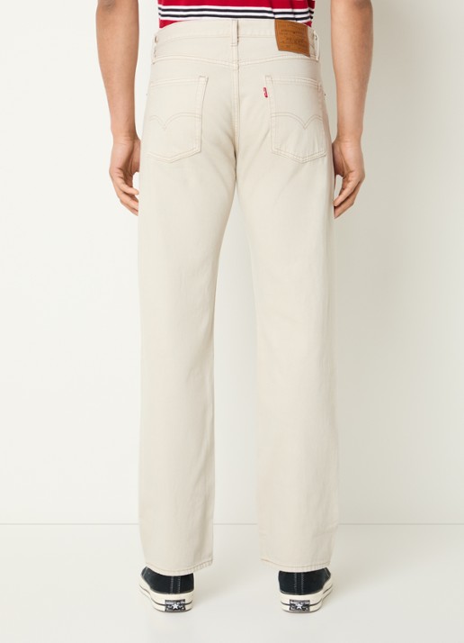 Levi's 555 straight leg jeans met gekleurde wassing - achterkant 3 beige