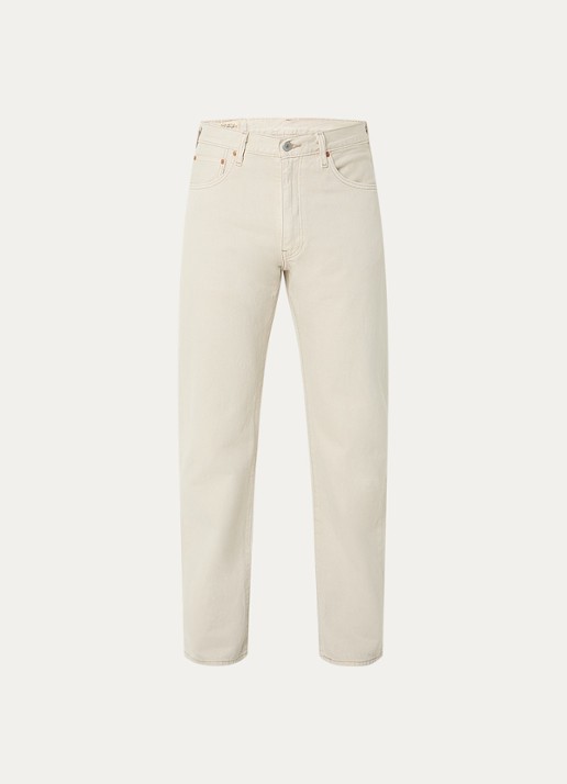Levi's 555 straight leg jeans met gekleurde wassing - voorkant beige