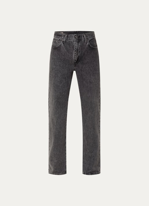 Levi's 567 loose fit jeans met gekleurde wassing - voorkant donkergrijs