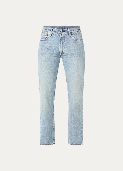Levi's 567 straight leg jeans met medium wassing - voorkant indigo