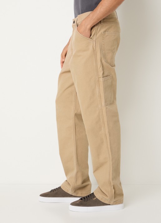 Levi's 568 loose fit cargobroek met steekzakken - detail 5 oranjebruin