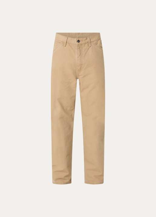 Levi's 568 loose fit cargobroek met steekzakken - voorkant oranjebruin