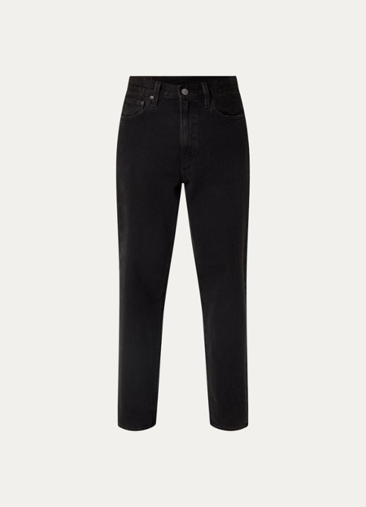 Levi's 568 loose fit jeans met gekleurde wassing - voorkant zwart