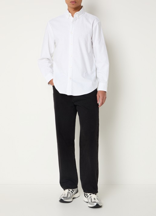 Levi's 568 loose fit jeans met gekleurde wassing - voorkant 2 zwart