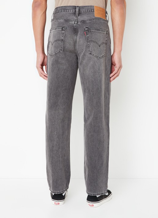 Levi's 568 STAY LOOSE BLOCK PARTY T2 - achterkant grijs