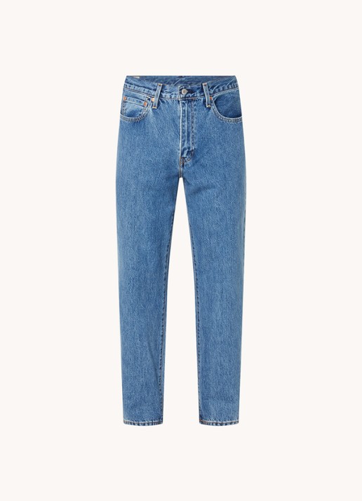 Levi's 568 stay loose fit jeans met medium wassing - voorkant indigo