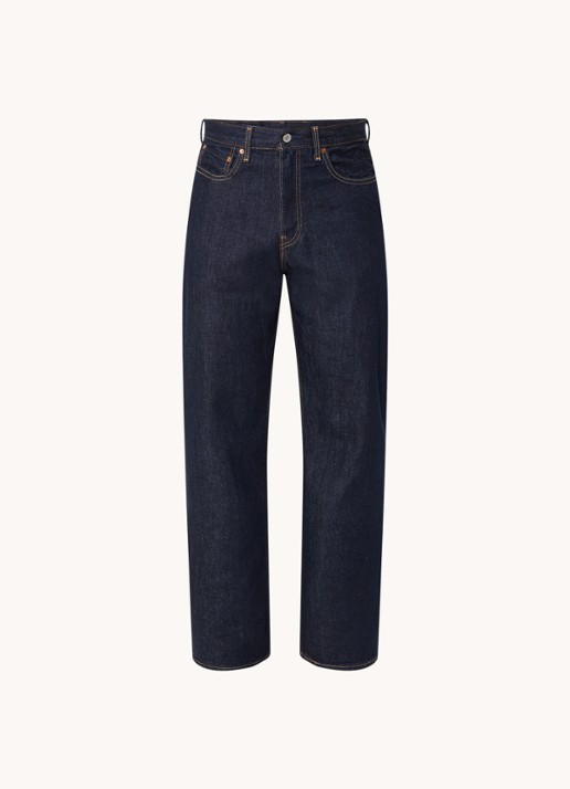 Levi's 568 straight leg jeans met donkere wassing - voorkant 2 indigo