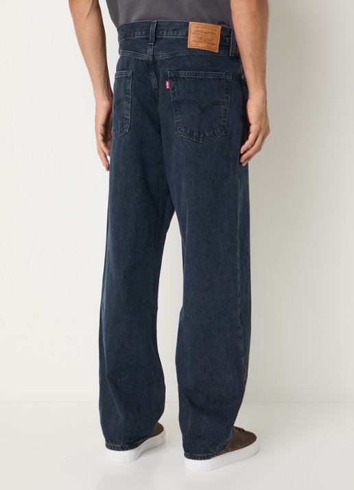 Levi's 578 straight leg jeans met donkere wassing - achterkant 5 indigo