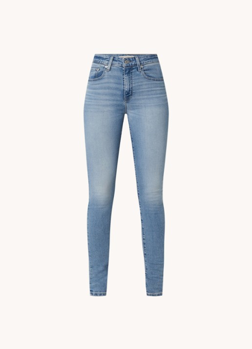 Levi's 721 HIGH RISE SKINNY BLUE WAVE - voorkant indigo