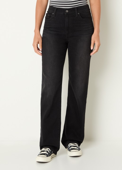Levi's 723 mid waist bootcut jeans met gekleurde wassing