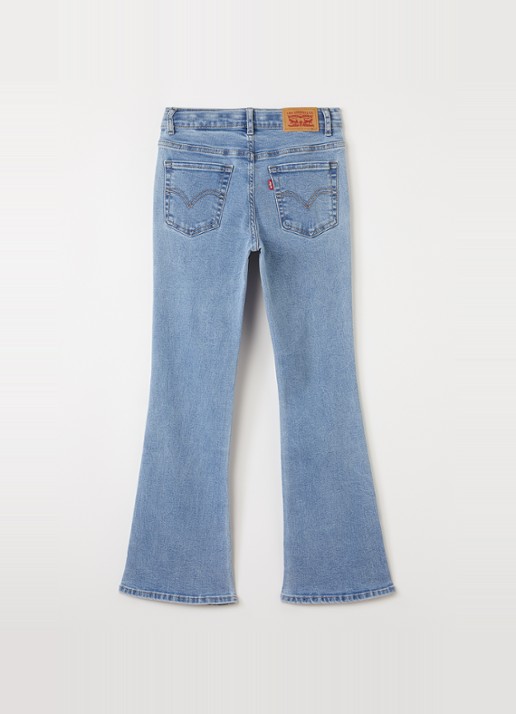 Levi's 726 flared jeans met steekzakken - voorkant 2 indigo