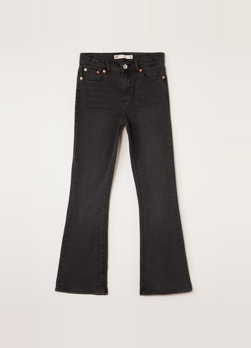 Levi's 726 high waist flared jeans met gekleurde wassing