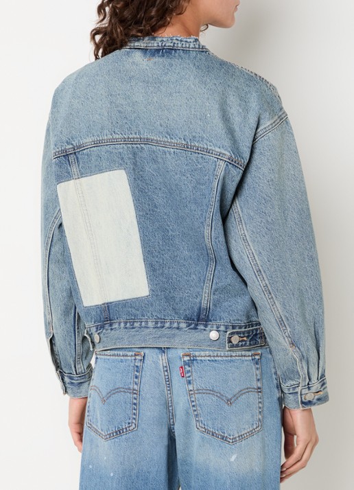Levi's 90's Trucker Craft Of Love spijkerjas met steekzakken - achterkant 4 indigo