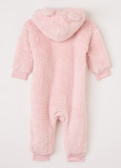 Levi's Babypak met logoborduring - voorkant 2 lichtroze