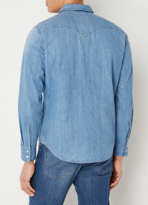 Levi's BARSTOW WESTERN STANDARD ESTA - achterkant 4 indigo