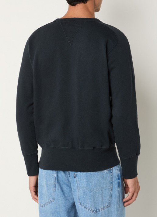 Levi's Bay Meadows sweater met ronde hals - achterkant zwart