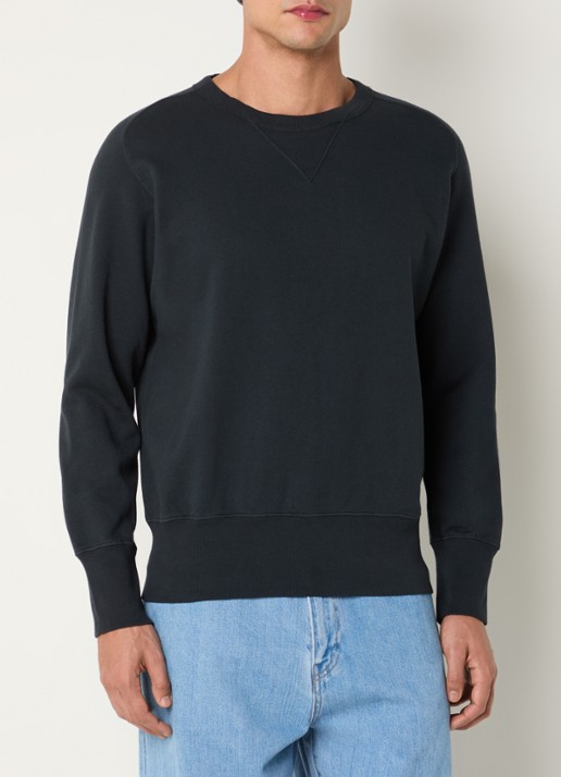 Levi's Bay Meadows sweater met ronde hals - detail 4 zwart
