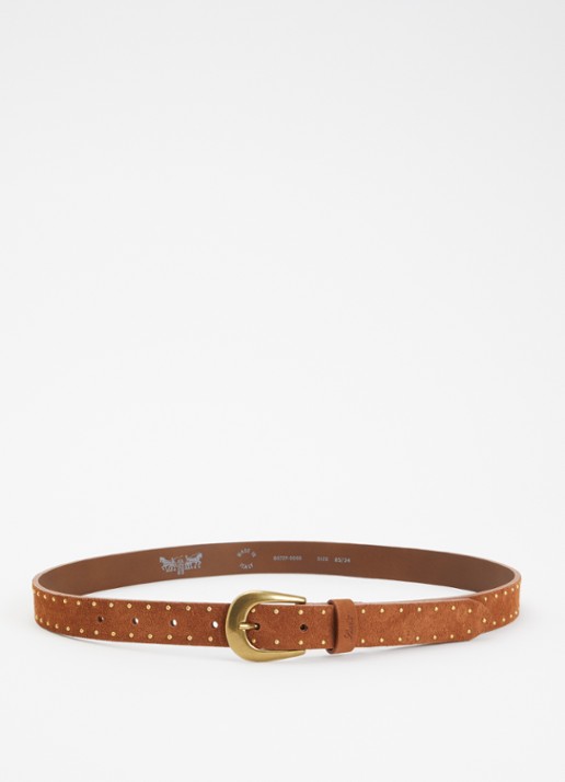 Levi's Bella riem van suède met studs