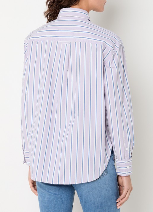 Levi's Blouse met streepprint - achterkant 4 lila
