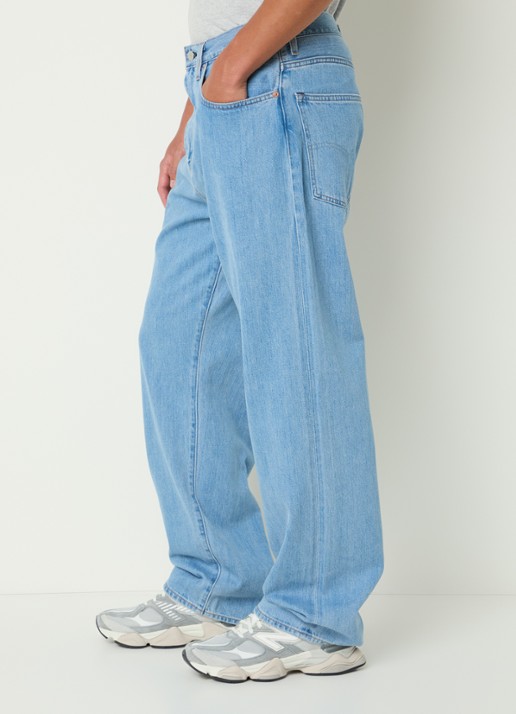 Levi's Blue tab loose fit jeans met steekzakken - detail 4 indigo