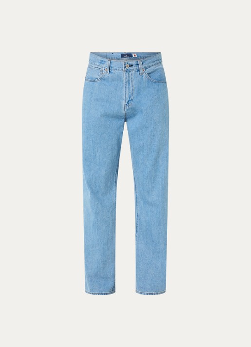 Levi's Blue tab loose fit jeans met steekzakken - voorkant indigo