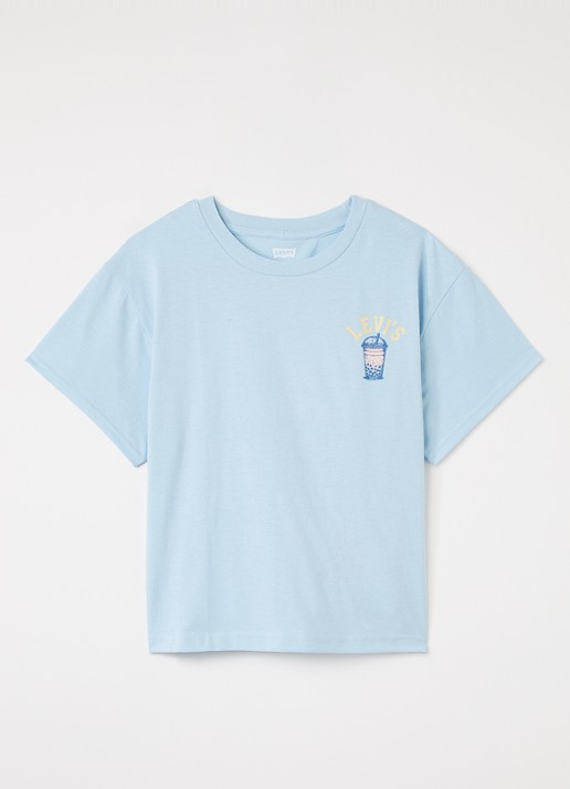 Levi's Boba T-shirt met front- en backprint