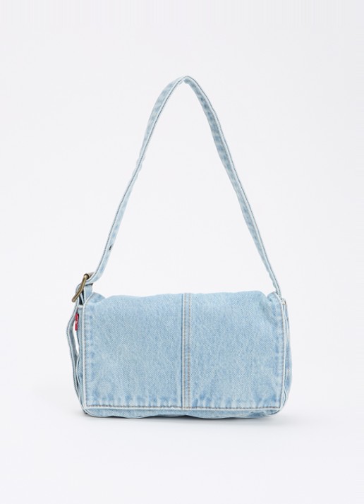 Levi's Brannan schoudertas van denim met verstelbare schouderriem