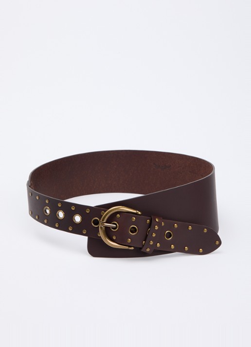 Levi's Buckle Up riem van leer