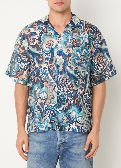 Levi's Camp overhemd print en borstzak