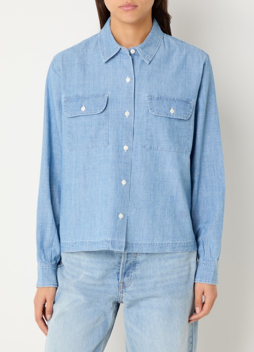 Levi's Coral blouse van chambray