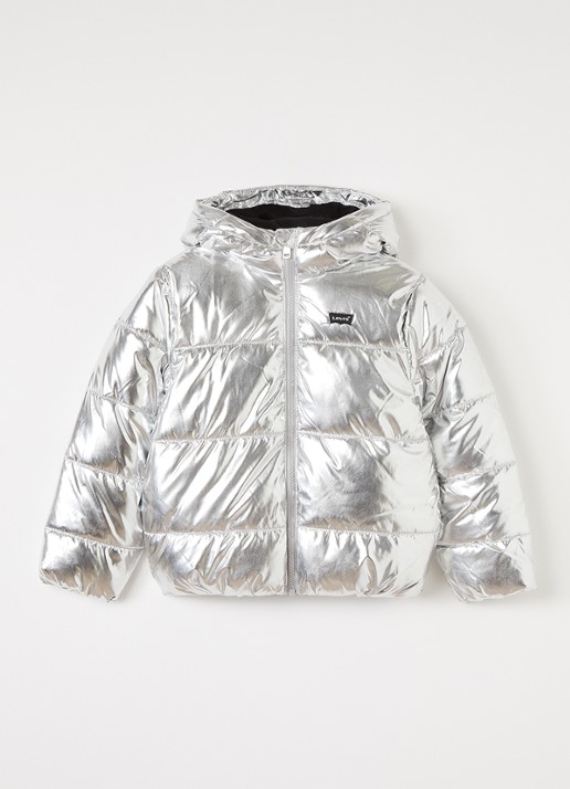 Levi's Core puffer jack met glanzende finish