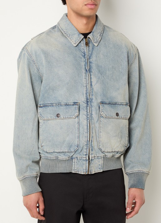 Levi's Cortland bomberjack van denim met klepzakken