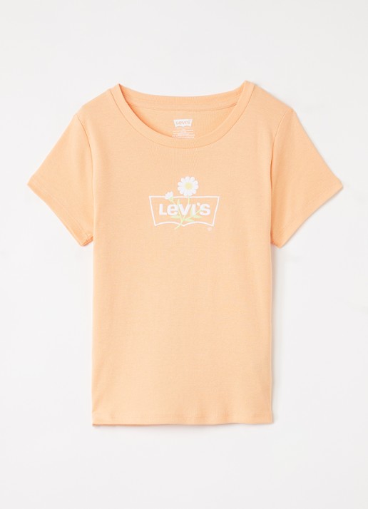 Levi's Daisy T-shirt met logoborduring