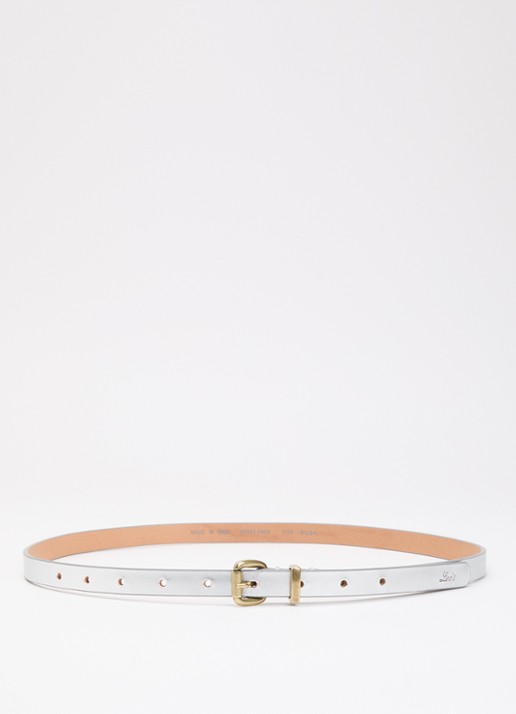 Levi's Dillon riem van leer met metallic finish